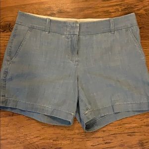 Jcrew chambray shorts